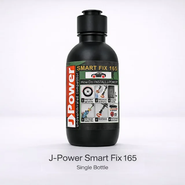 ژل ضد پنچری جی پاور Smart Fix 165 | مناسب پراید، تیبا و تایرهای سایز 165 | تک بطری