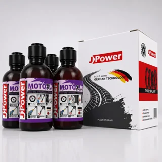 ژل ضد پنچری جی پاور MotoX | مخصوص موتورسیکلت های تیوبلس | بسته 4 عددی